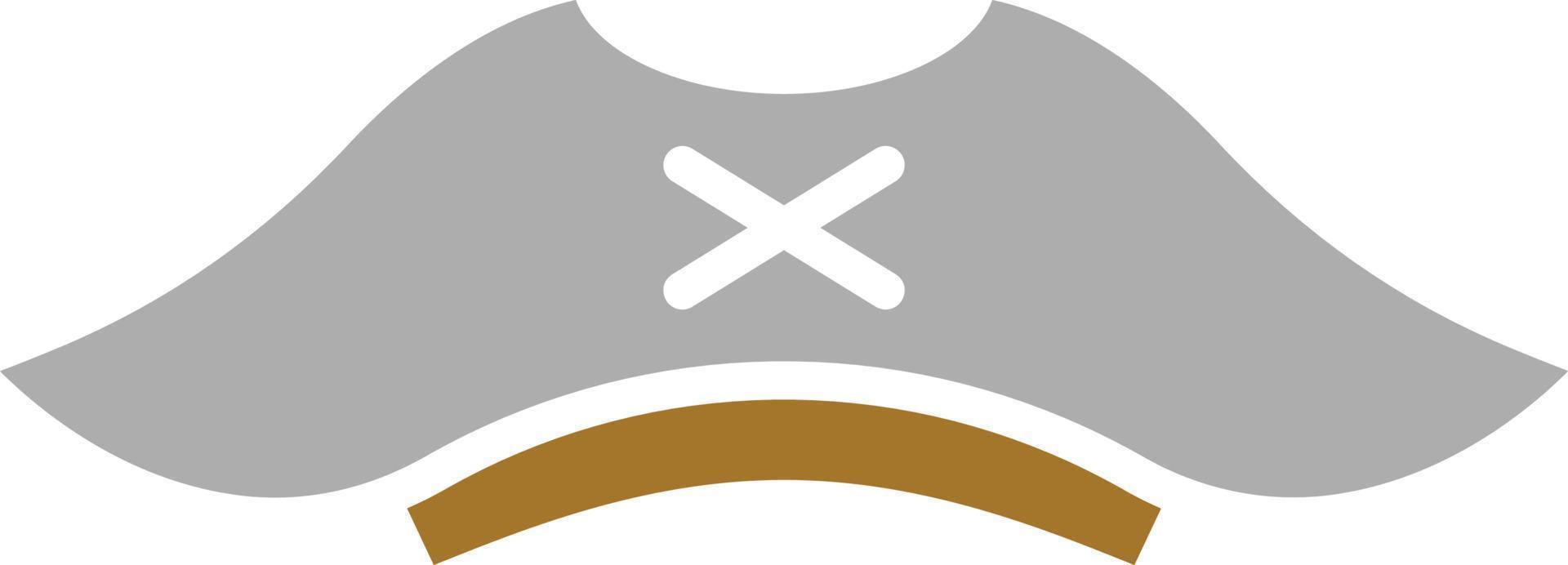 Pirate Cap Icon Style vector
