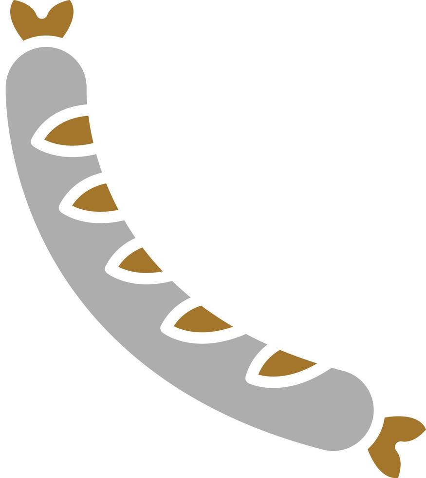 Sausage Icon Style vector
