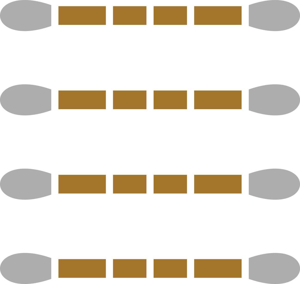Cotton Swabs Icon Style vector