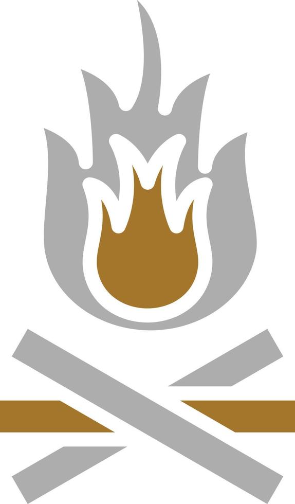 Bonfire Icon Style vector