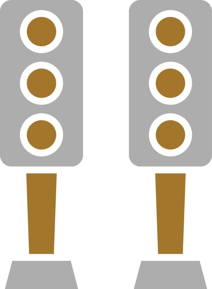 Traffic Light Icon Style vector