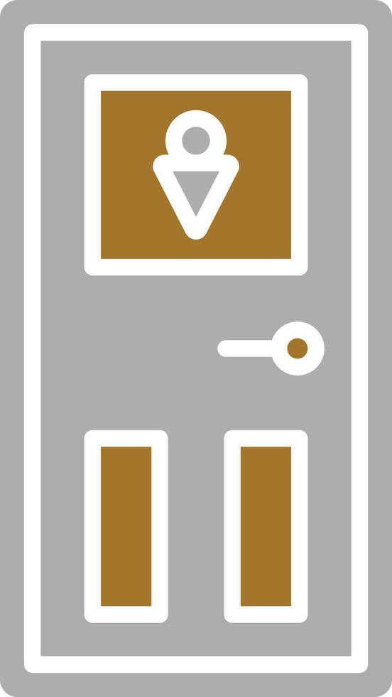 Toilet Icon Style vector
