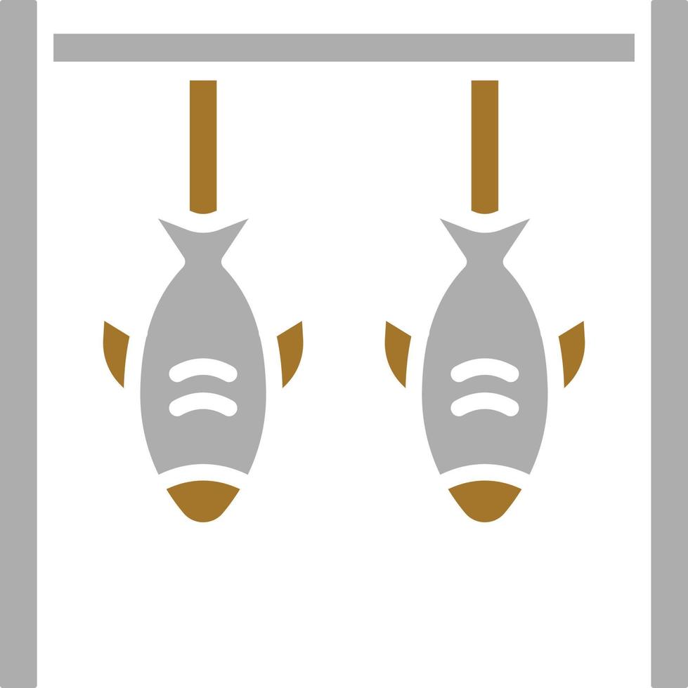 Fish Stringer Icon Style vector