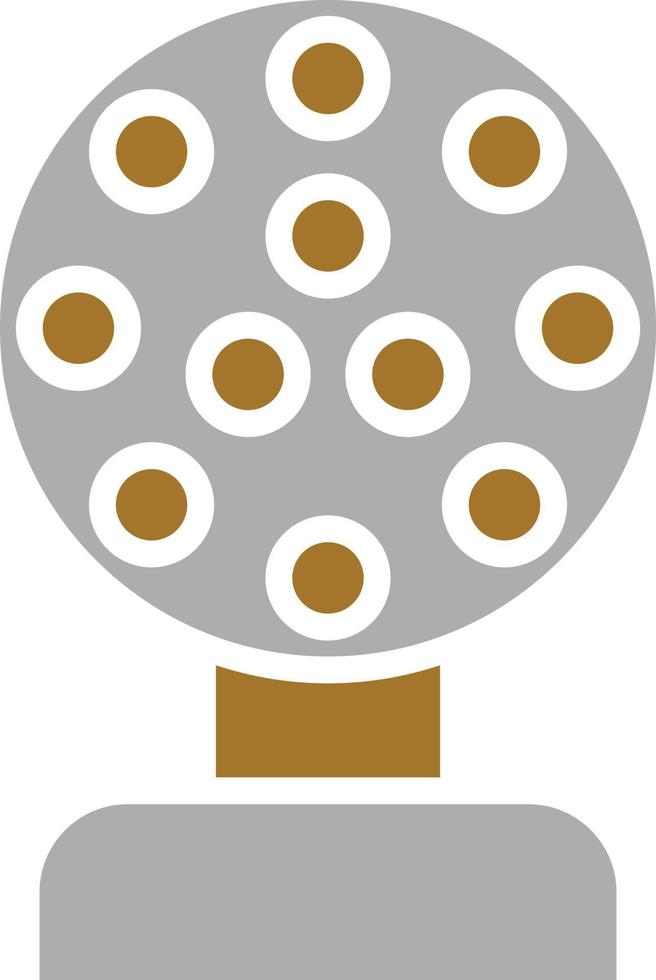 Disco Ball Icon Style vector
