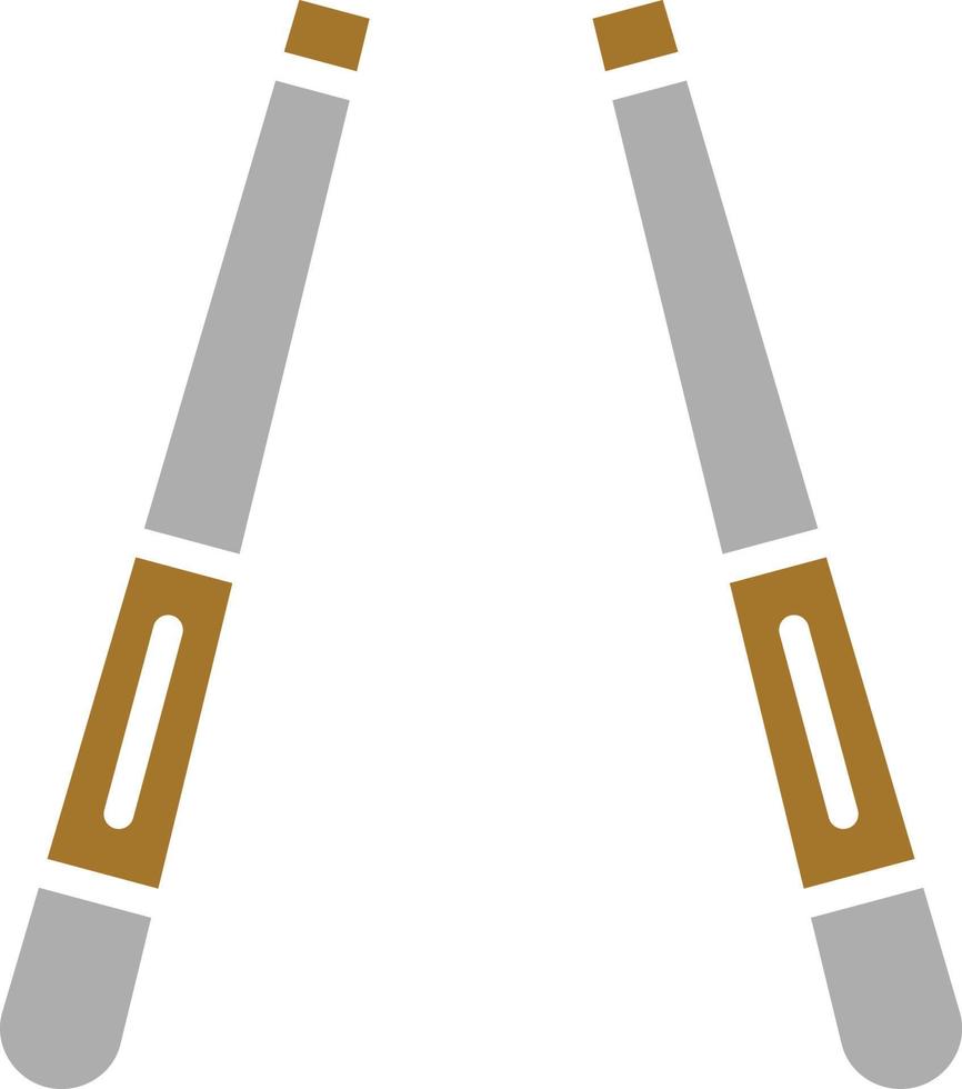 Chopsticks Icon Style vector