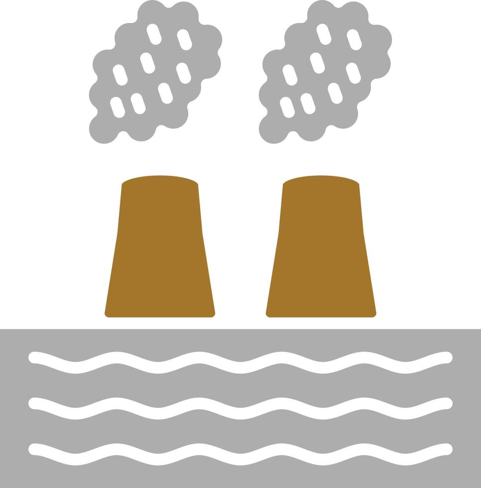 Geothermal Energy Icon Style vector