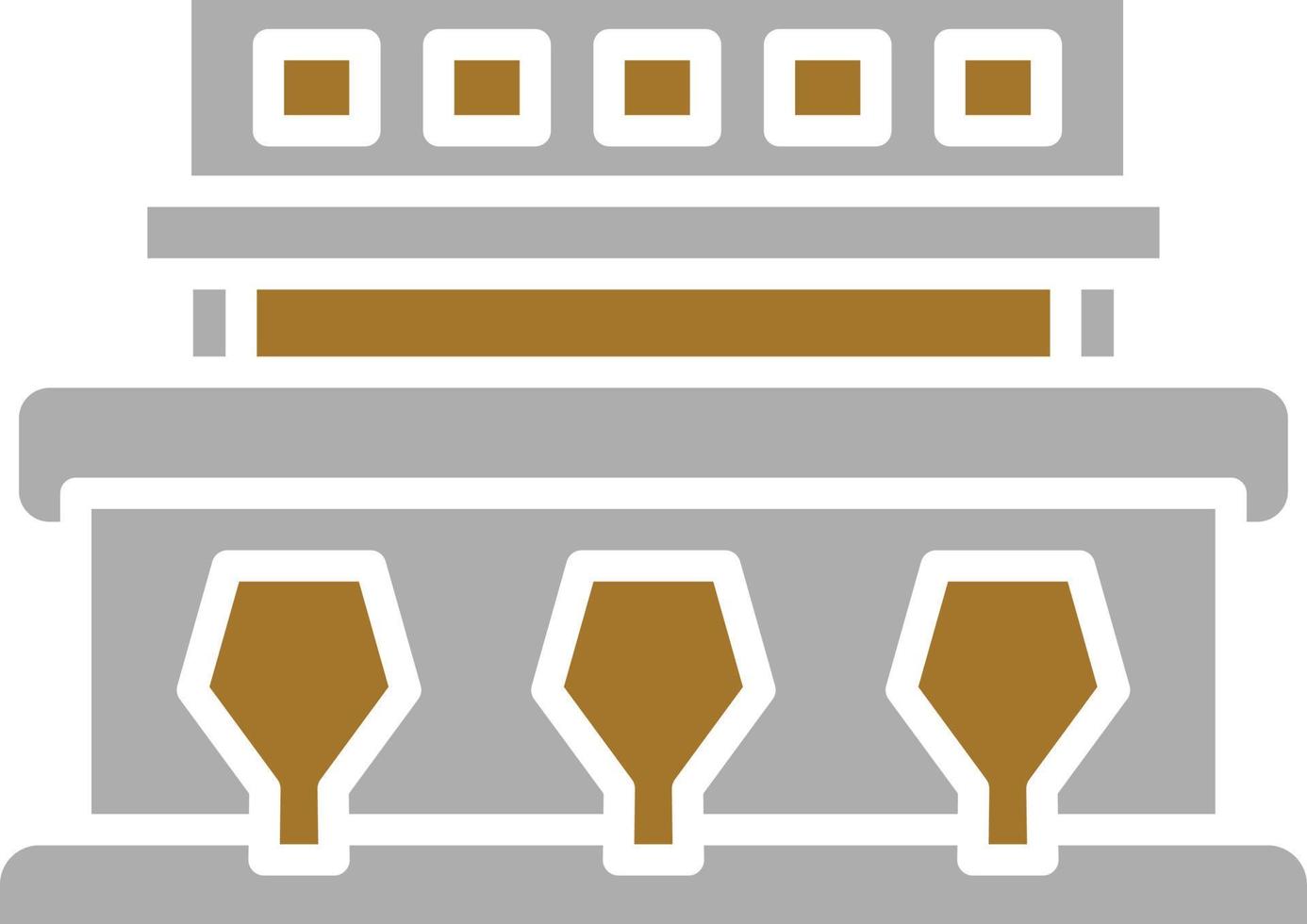 Sorting Machine Icon Style vector