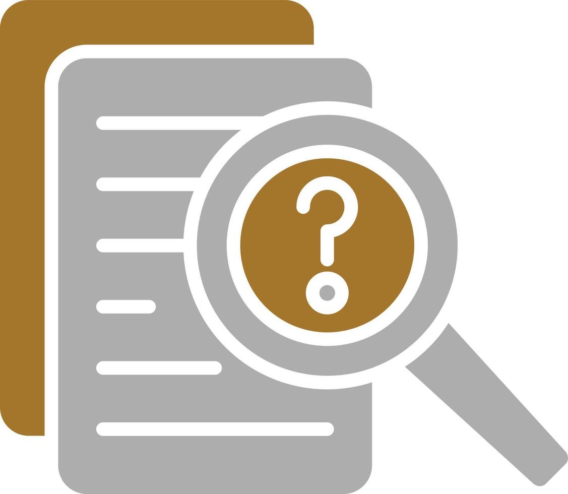 Case Study Icon Style vector