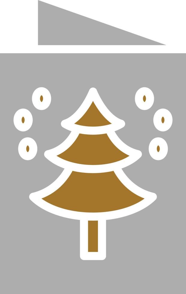 Christmas Card Icon Style vector