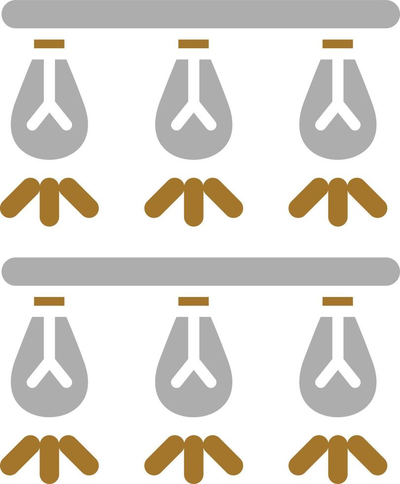 Light Bulbs Icon Style vector