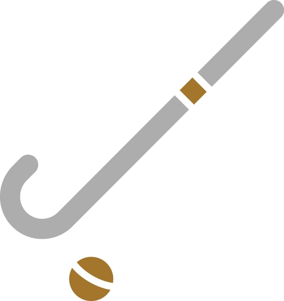 estilo de icono de hockey vector