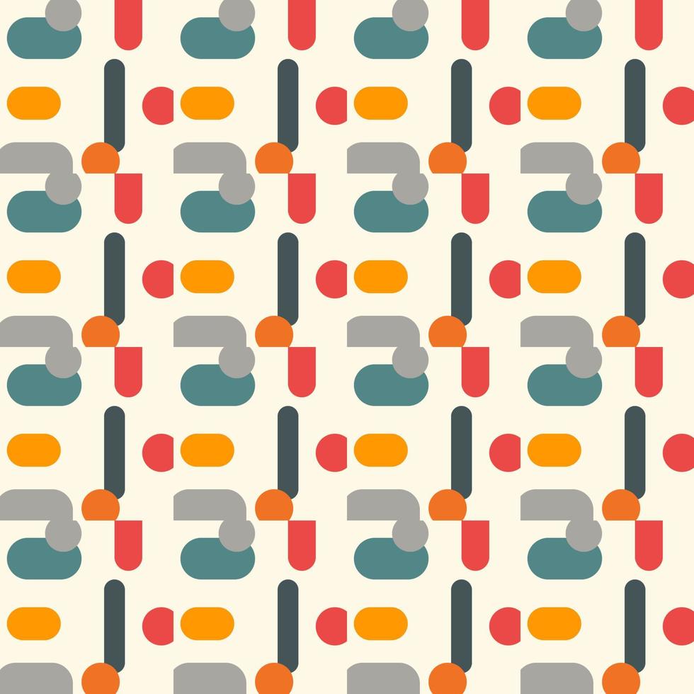 Festive seamless pattern with colorful round paint splatters. Messy overlay circles background. Dotted texture. Chaotic grunge dot. Geometric wrapping paper. vector