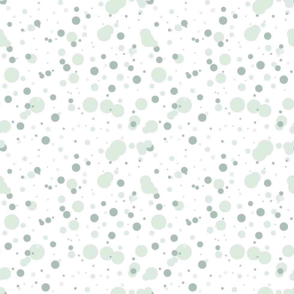 Geometrical background with uneven circles. Abstract round seamless pattern. Hand drawn colorful dots pattern. vector