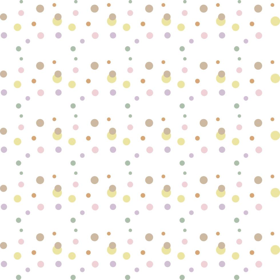 Seamless abstract background with dots, circles. Messy infinity dotted geometric pattern. vector