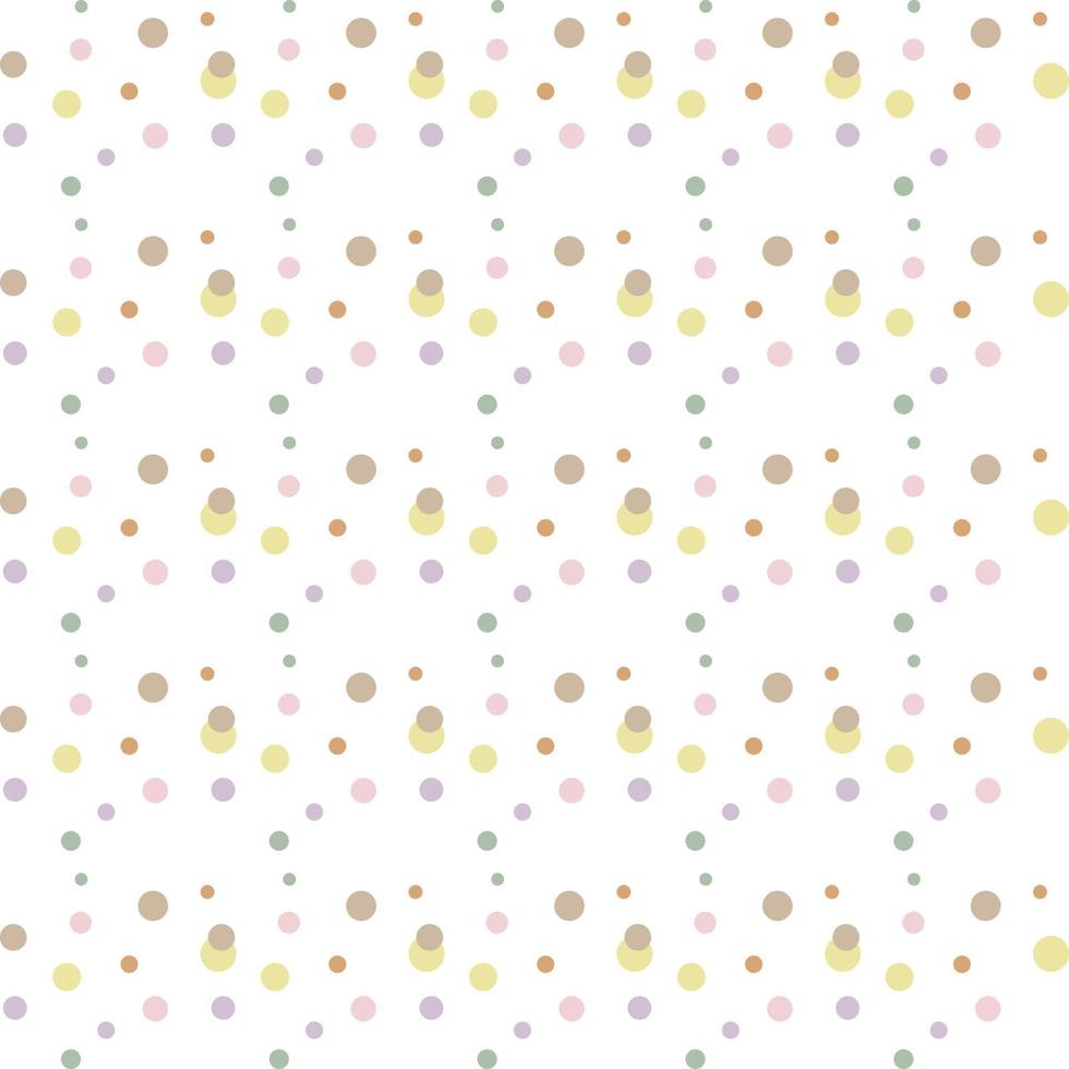 Seamless abstract background with dots, circles. Messy infinity dotted geometric pattern. vector