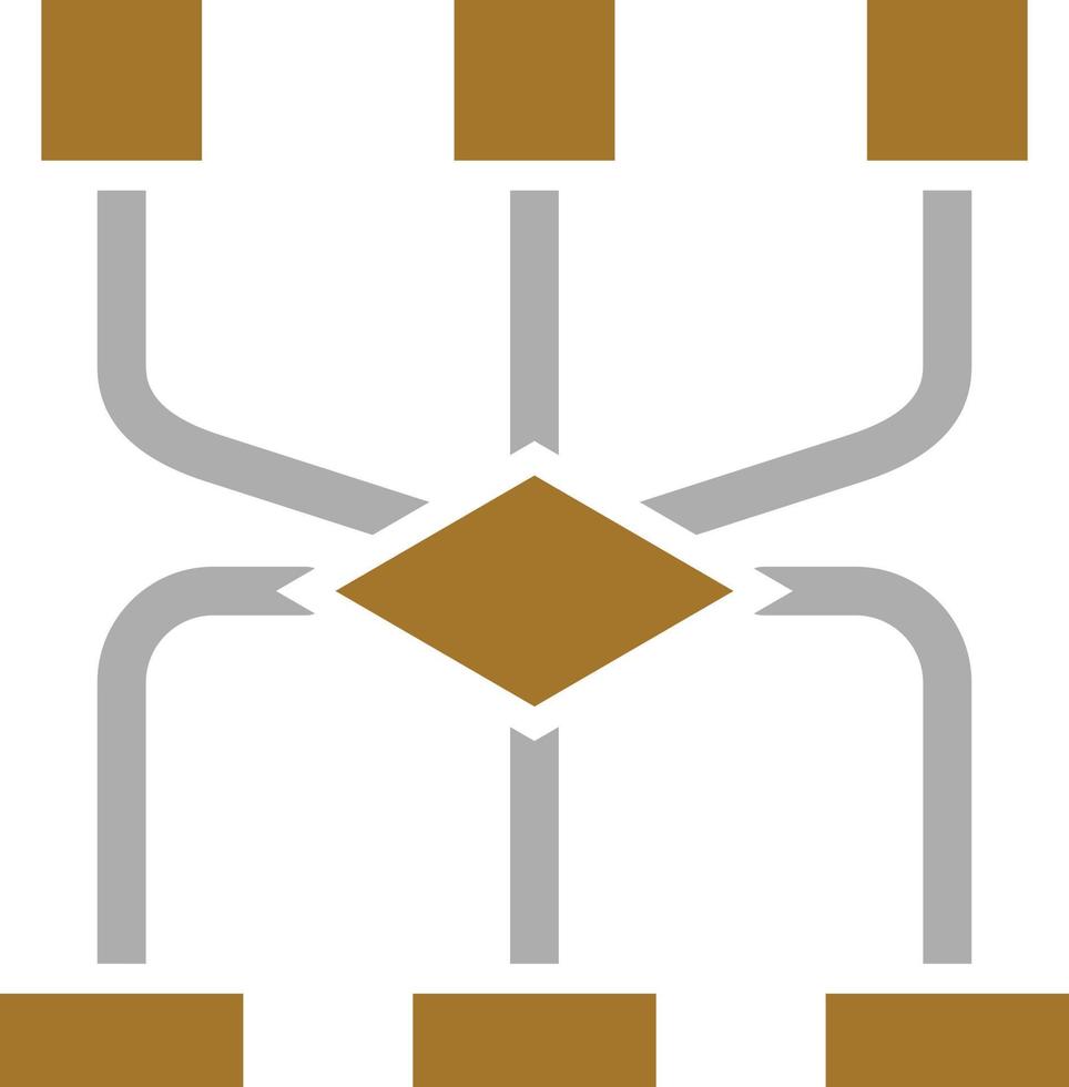 Flowchart Icon Style vector