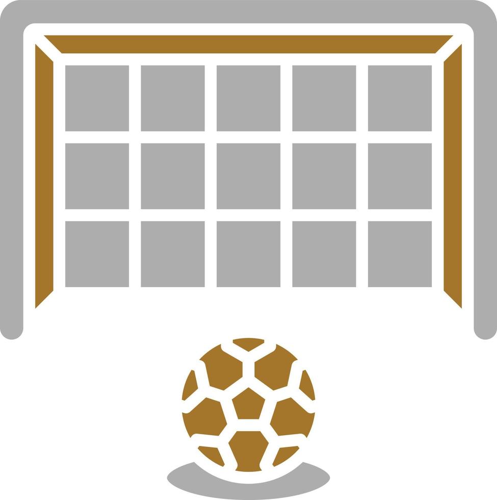 estilo de icono de tiro libre de fútbol vector