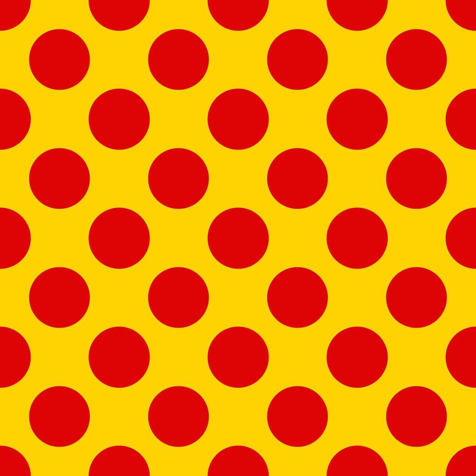 Geometrical background with uneven circles. Abstract round seamless pattern. Hand drawn dots pattern isolated on background. vector