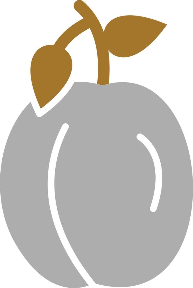 Plum Icon Style vector