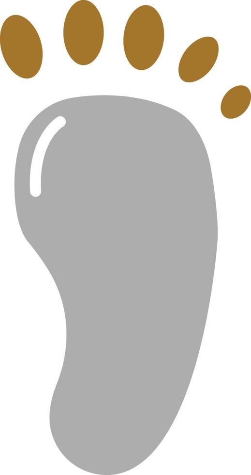 Footprint Icon Style vector