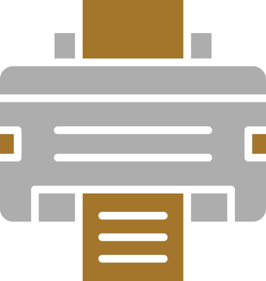 Printer Icon Style vector