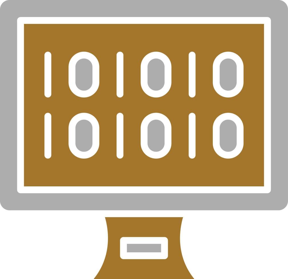 Binary Icon Style vector