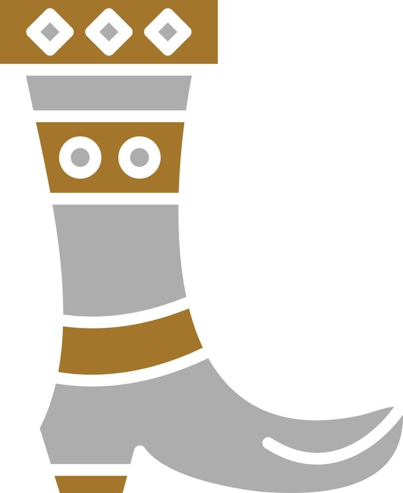 Wild Boots Icon Style vector