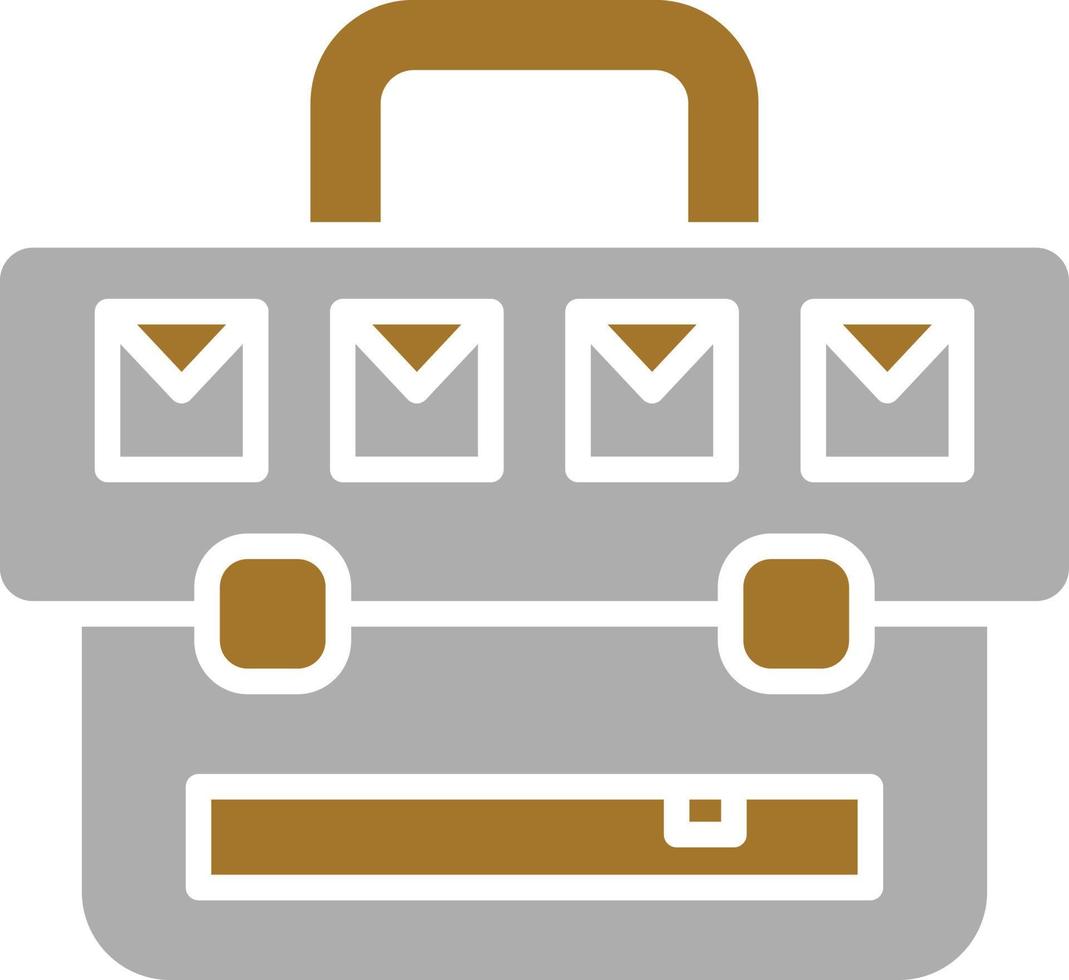 Briefcase Icon Style vector