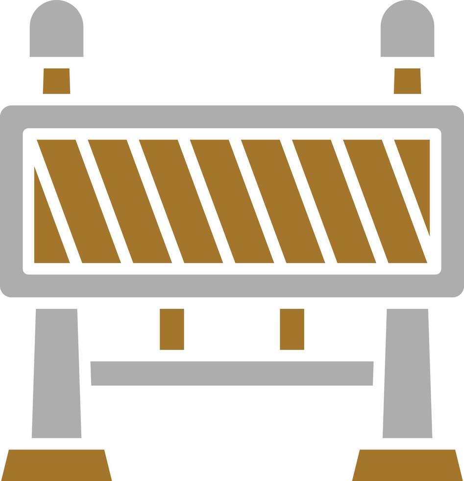 Barrier Icon Style vector