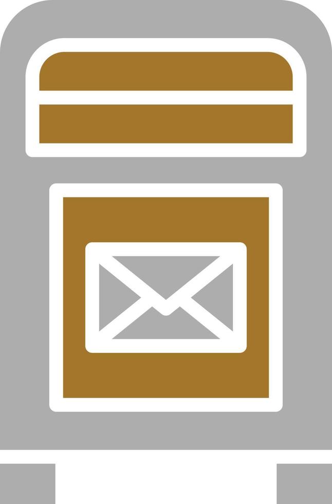 Mailbox Icon Style vector