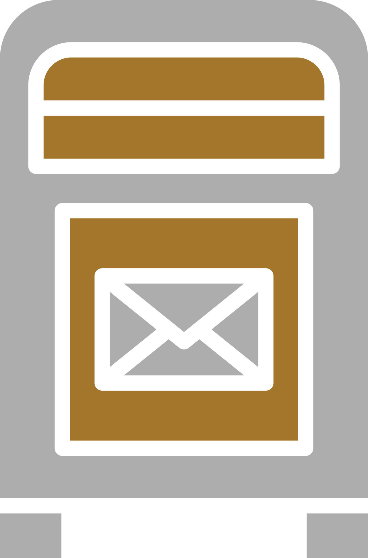 Mailbox Icon Style 10679730 Vector Art at Vecteezy