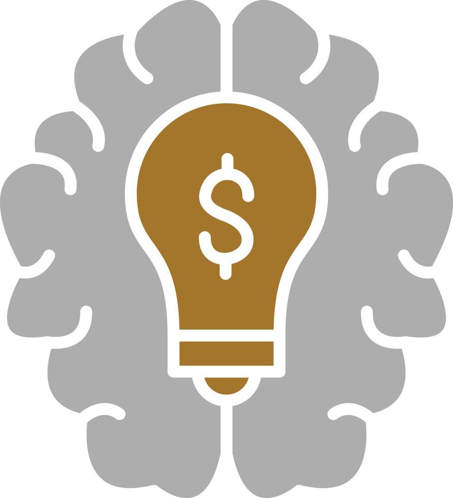Brainstorming Icon Style vector