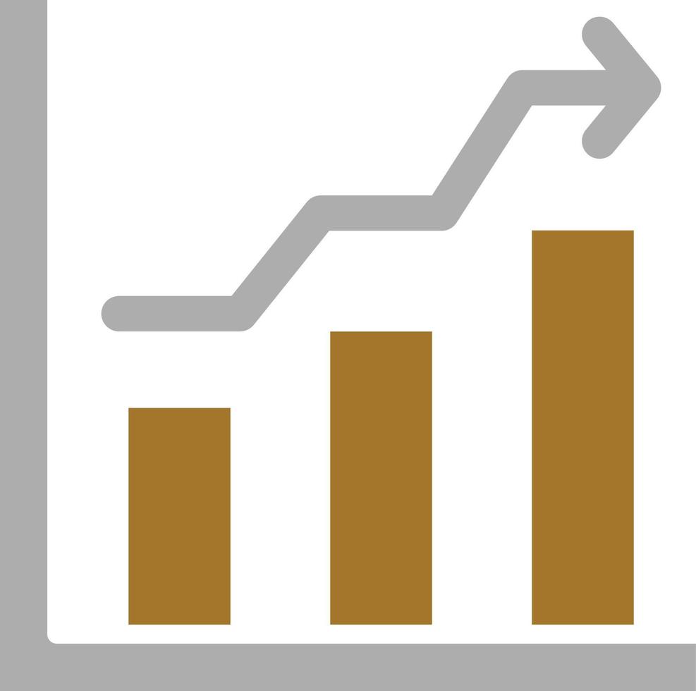 Graph Icon Style vector