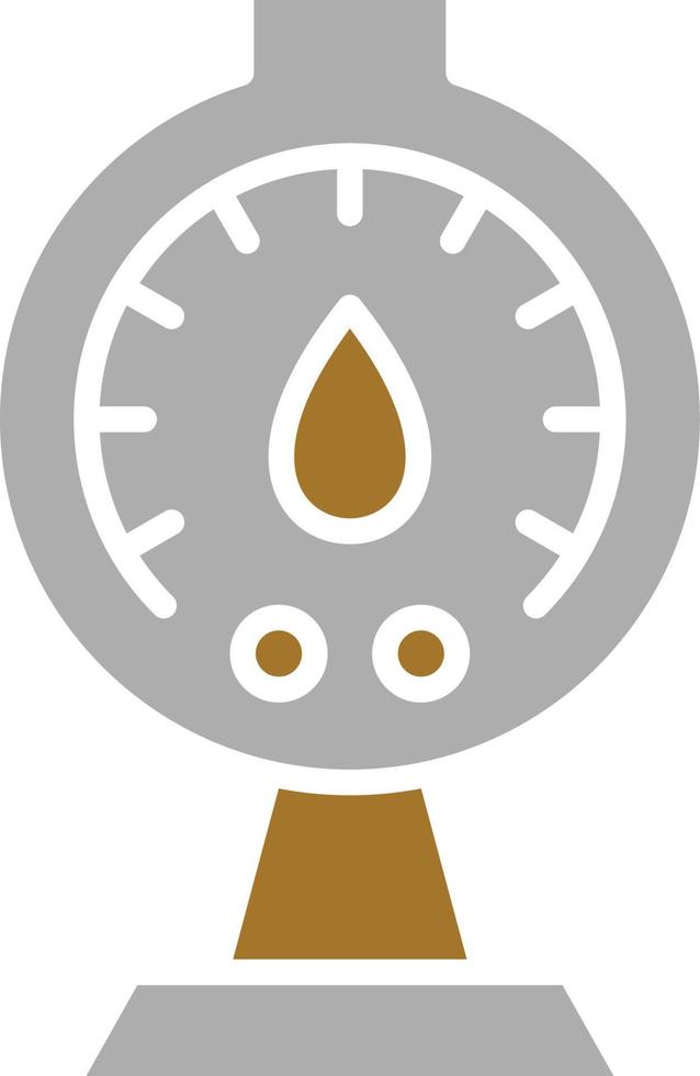 Meter Icon Style vector