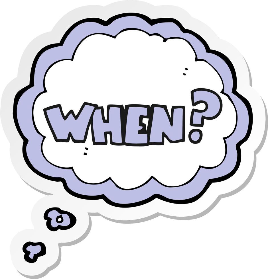 sticker of a cartoon when word vector