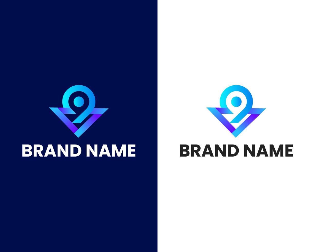 9 with arrow logo design template 10681914 Vector Art at Vecteezy