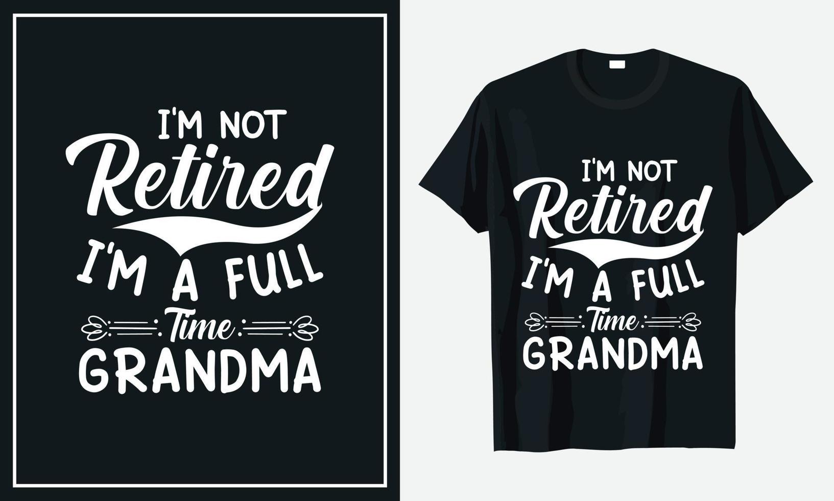 Grandparents day t-shirt design premium vector Print