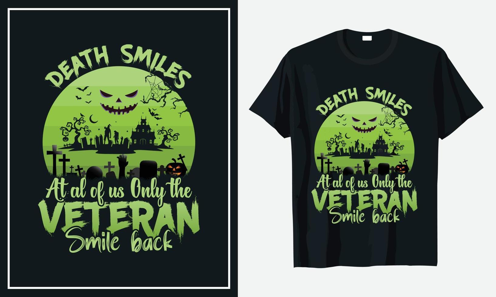 Halloween t-shirt design vector