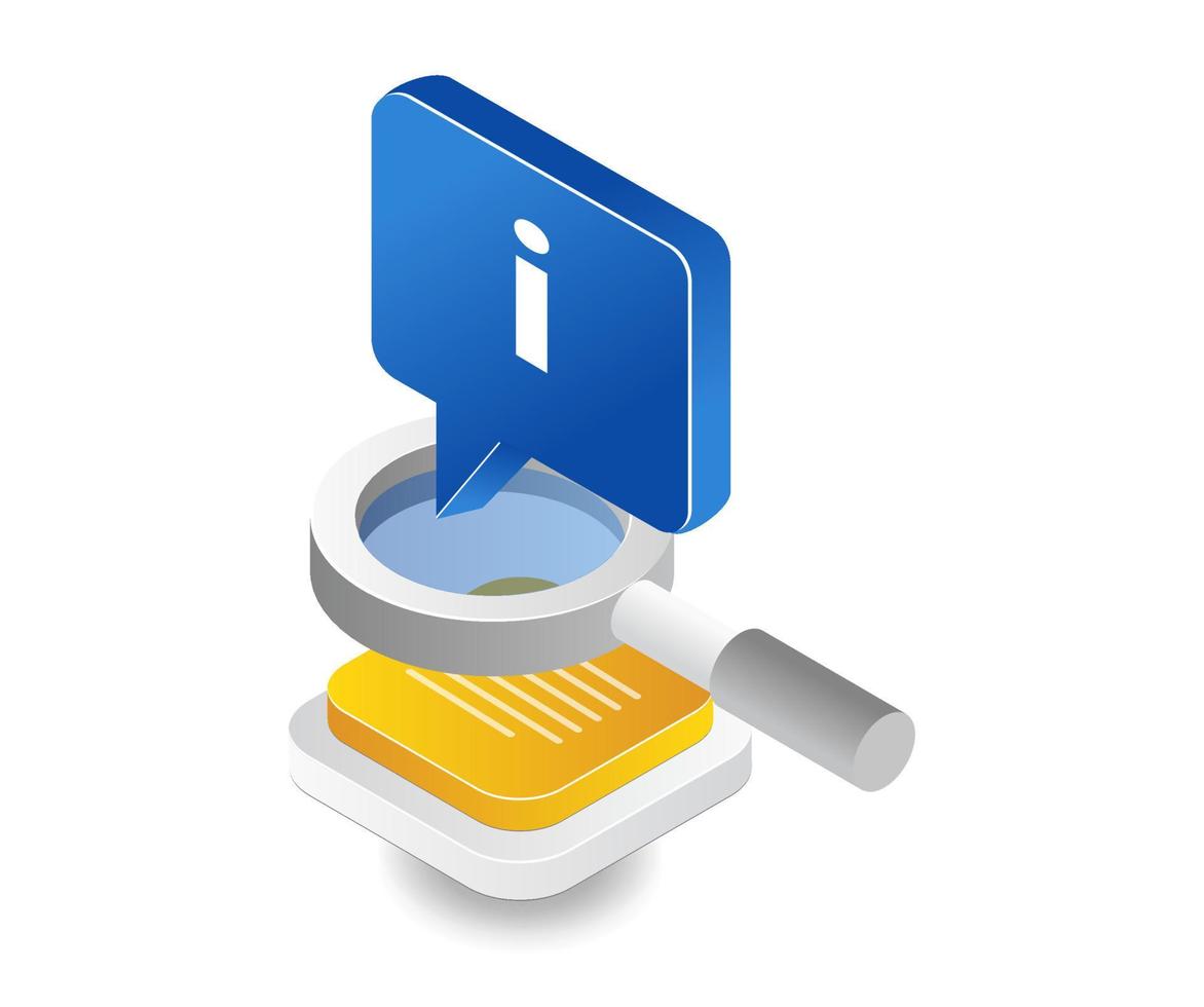 Searching for information in data article vector