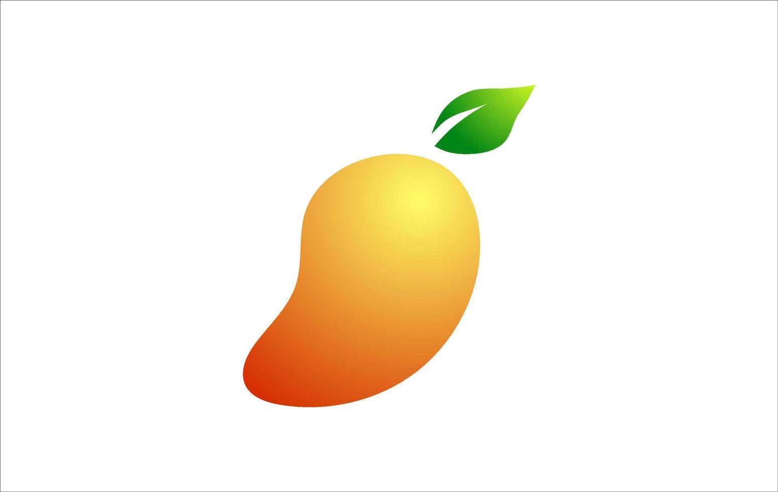 vector de icono de mango simple