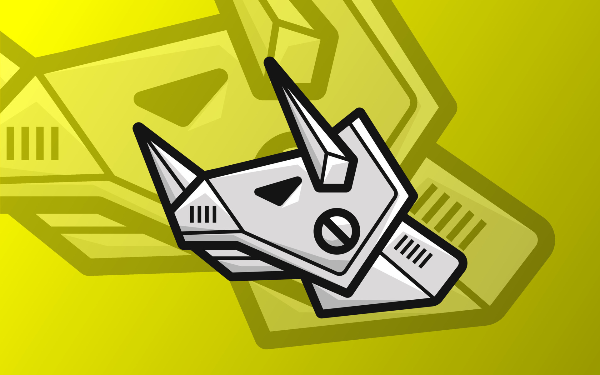 Robotics Triceratops head logo. Suitable for e-sport logo 10682627 ...