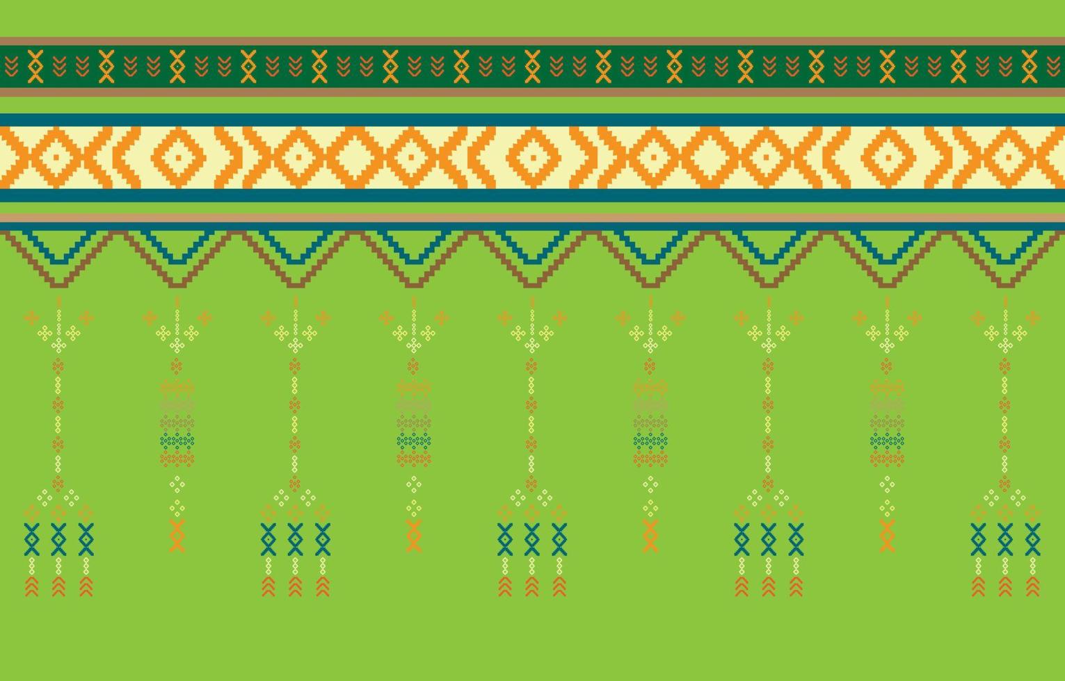Geometric ethnic oriental pattern traditional Design for clothing, fabric ,book and blueprint. abstract geometric and tribal patterns, usage design local fabric patterns vector