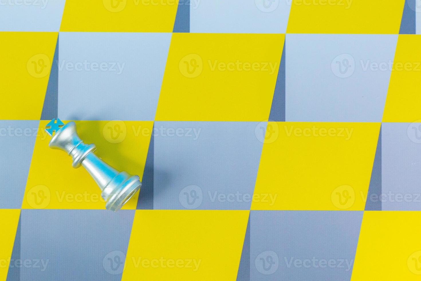 The chess game colour pop art  abstract image background. photo