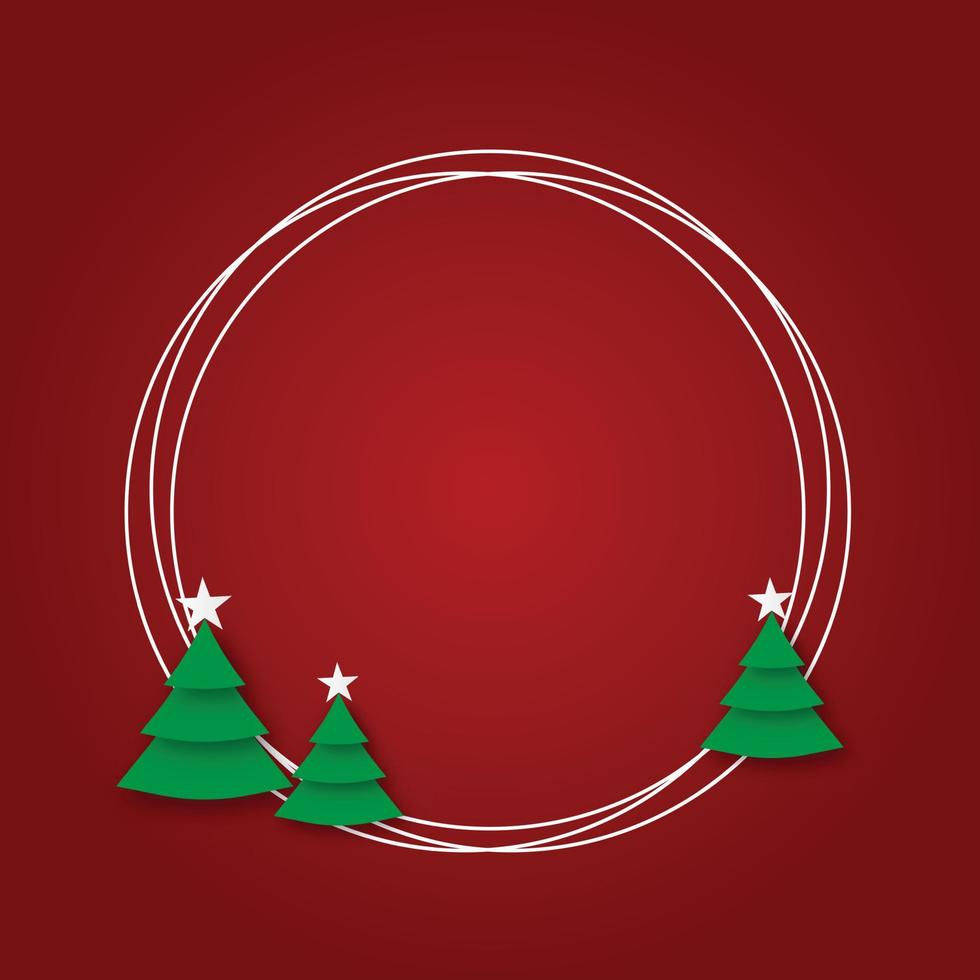 New Year and Christmas background vector