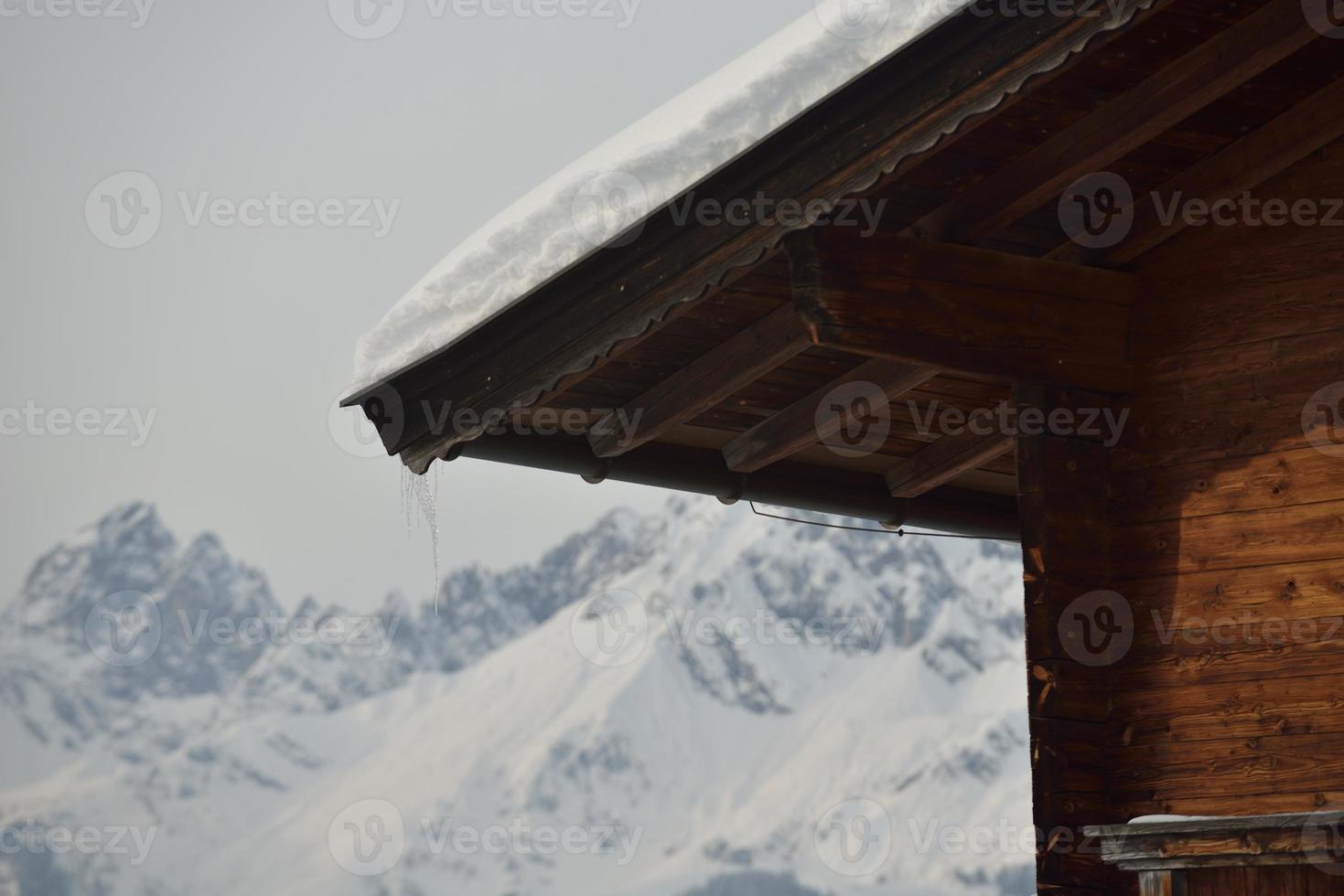 mountain winter landscape photo