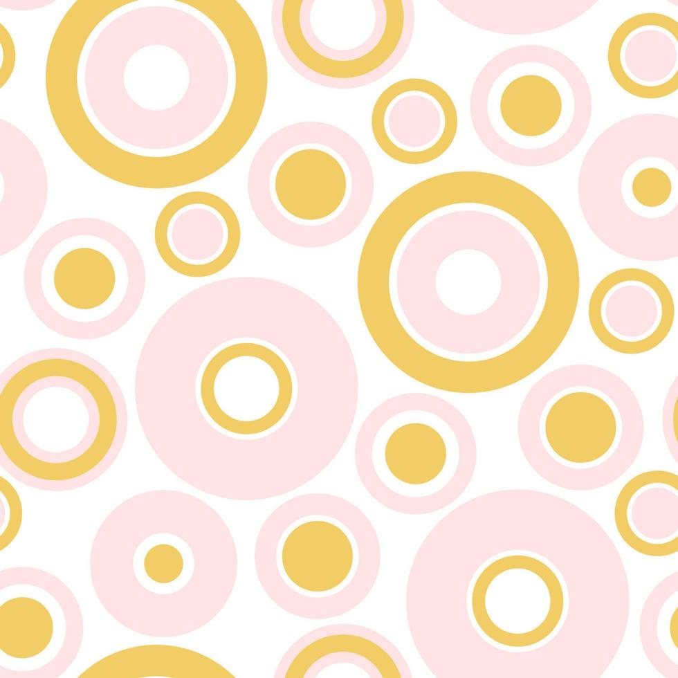 Abstract seamless pattern with randomly dots. Abstract background with little circles. vector