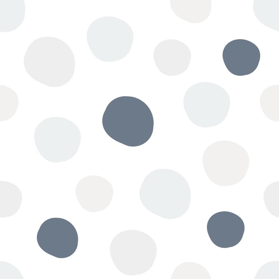 Seamless abstract background with dots, circles. Messy infinity dotted geometric pattern. vector