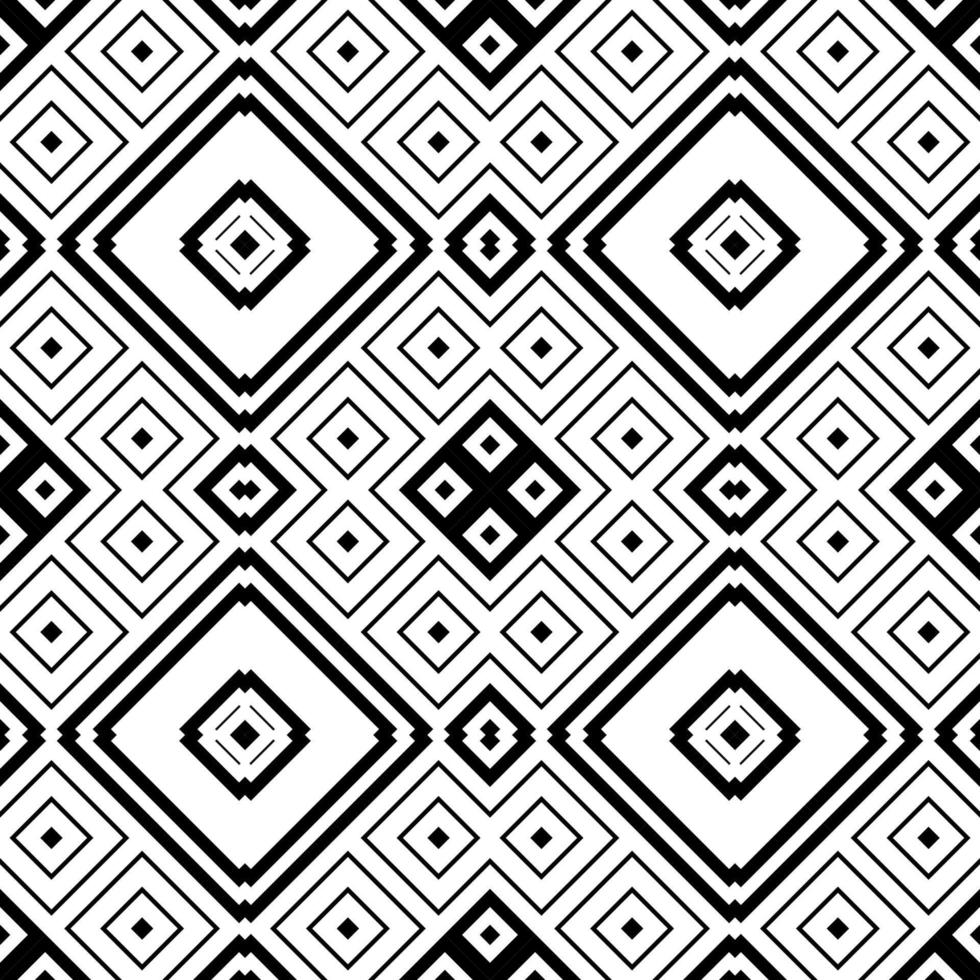 Seamless abstract background with rhombuses. Checkered infinity geometric pattern. vector