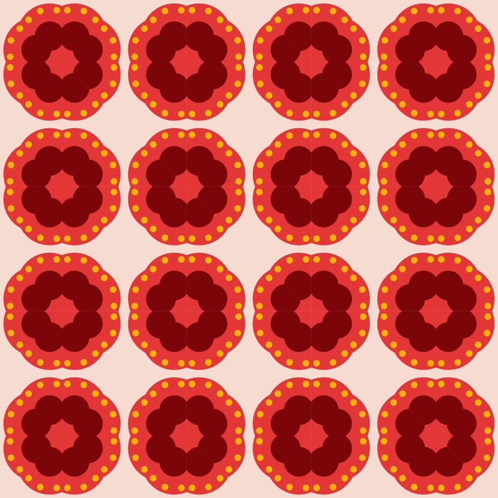 Festive seamless pattern with colorful round paint splatters. Messy overlay circles background. Dotted texture. Chaotic grunge dot. Geometric wrapping paper. vector