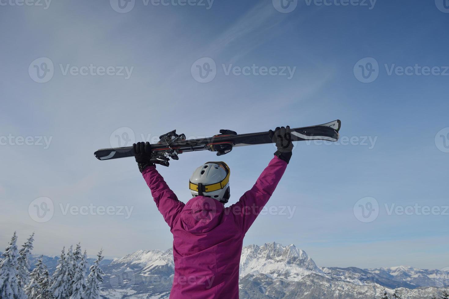 winter  fun and ski photo